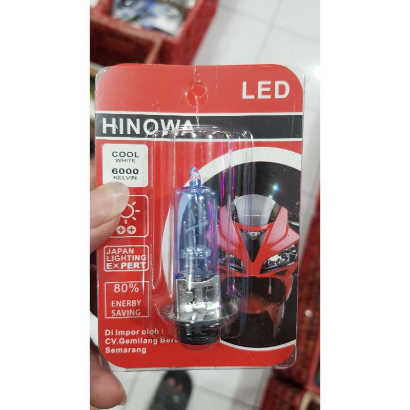 lampu depan utama motor xenon lejen lancip 35watt bebek matic