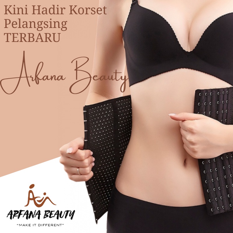 Korset Pelangsing Pengecil Perut Buncit Wanita Madein Original Pembakar Lemak Tubuh Kwalitas Premium