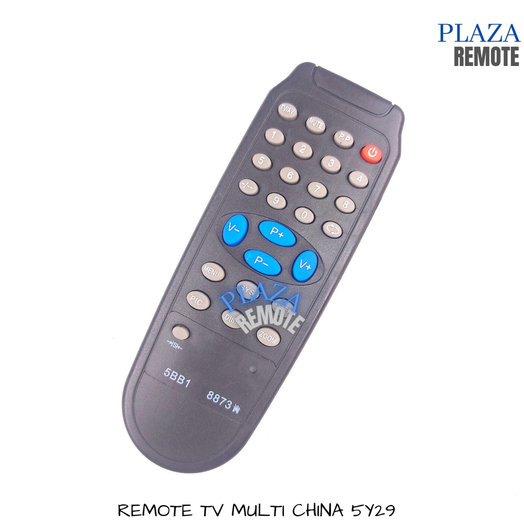 REMOTE CHINA TV MULTI CHINA DAN TV DENGAN MESIN CHINA 5Y29 DAN 55K9 7461