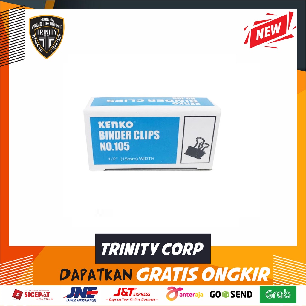 

Binder Clip No.105 Per Pack