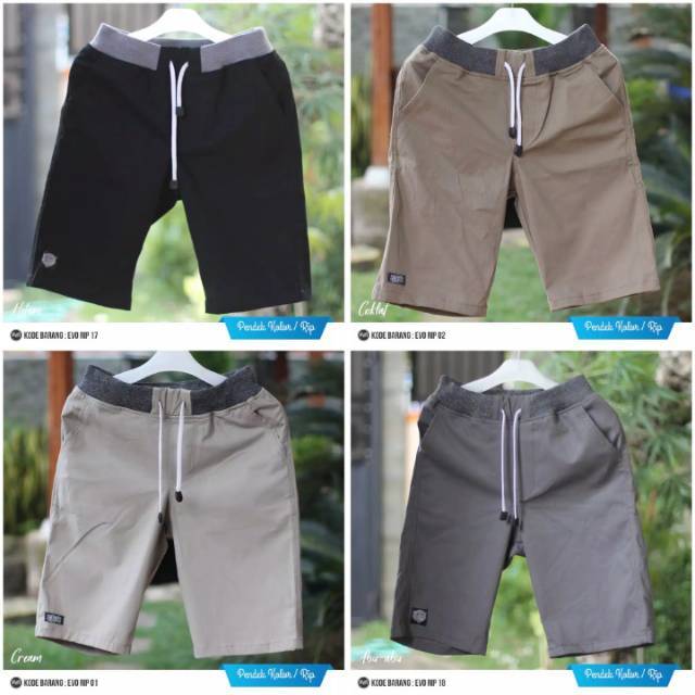  TERBARU  CELANA  PENDEK  CHINOS MODEL  KOLOR  RIP PREMIUM 