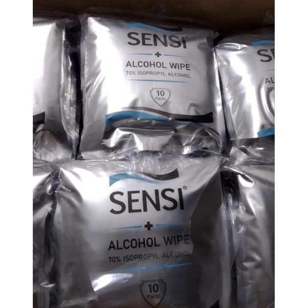 Sensi Alcohol Wipe 70% isi 10