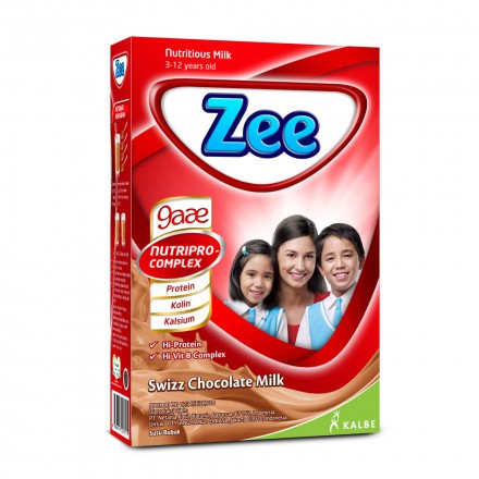 Zee Reguler 350gr Choco Swizz/ Honey /Strawberry /Vanilla Twist