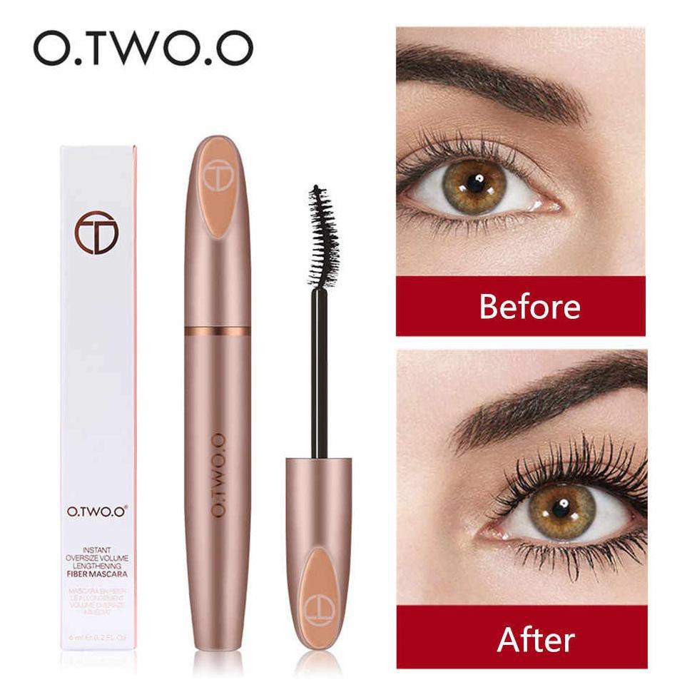 O.TWO.O 3D Silk Fiber Eyelash Black Mascara Waterproof Long Lasting 9131 /heybeautygo
