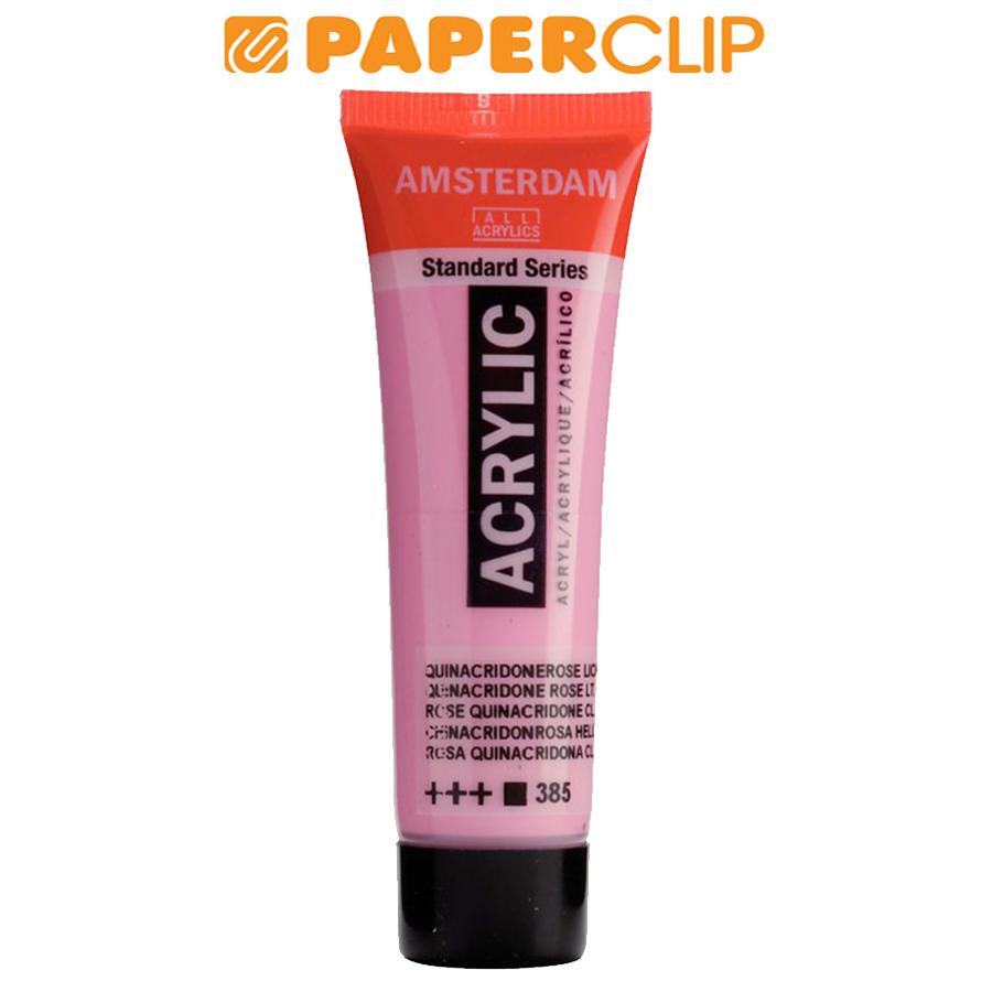 

CAT ACRYLIC AMSTERDAM S1 QUINACRODONE ROSE LIGHT 17043850AAC 20ML