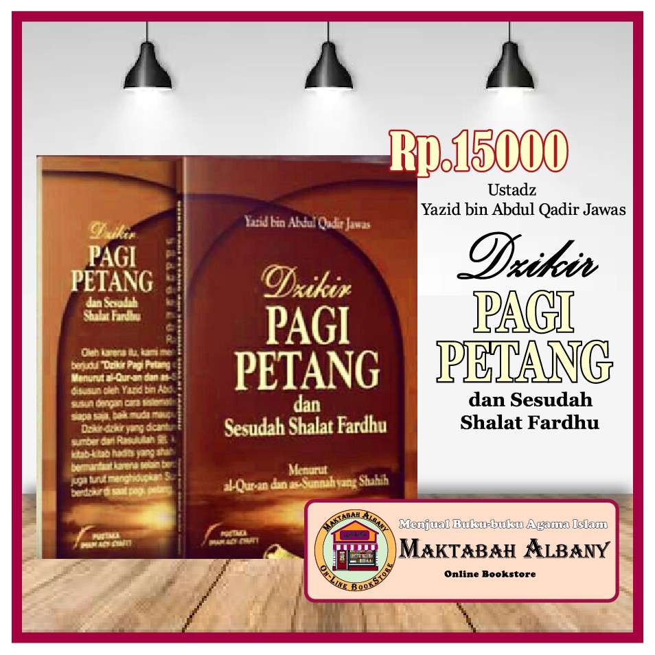 Buku Saku Dzikir Pagi Petang Ustadz Yazid Bin Abdul Qadir Jawas Shopee Indonesia