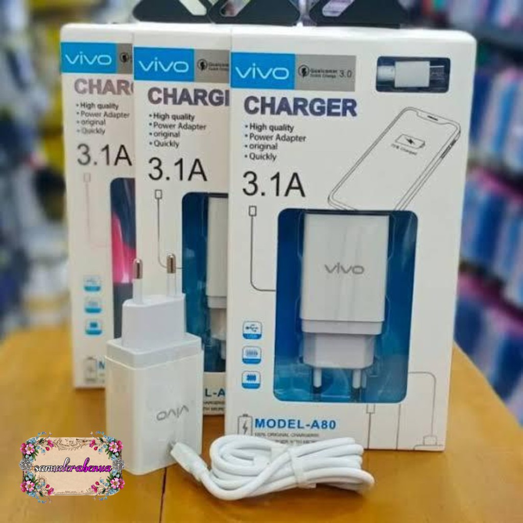 BM048 A80 Cashan Cashan VIVO 3Amper QUALCOM micro fast Charging Anti meledak Y83 V7 V5 V9 Y53 V11 SB1875