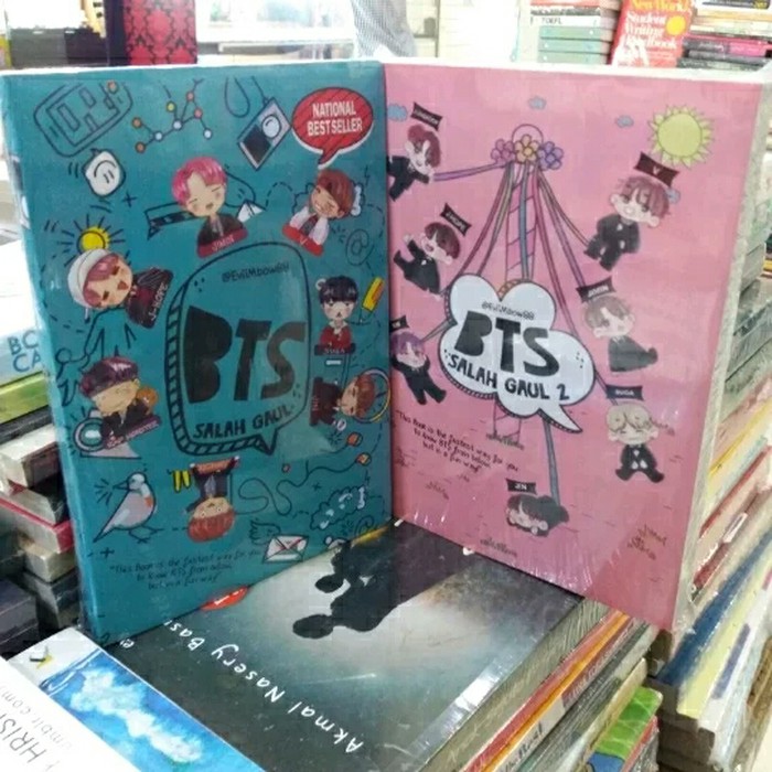 Novel 2 Buku - BTS SALAH GAUL 1 - BTS SALAH GAUL 2 - TERMURAH