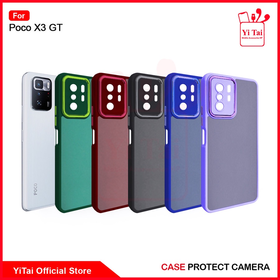 YC02 CASE YI TAI PROTECT KAMERA POCO X3 POCO M3 PRO POCO X3 GT POCOPHONE - BDC