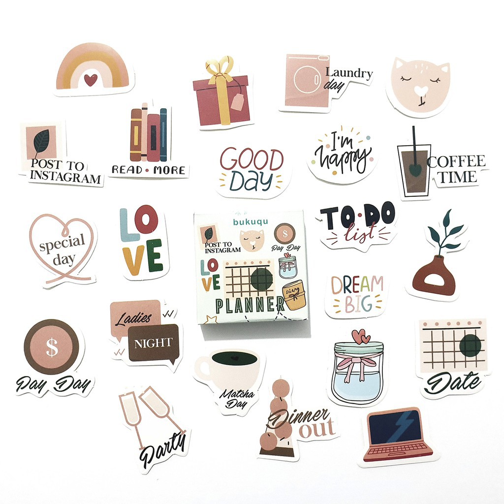 

Stiker Journal Planner untuk Notebook