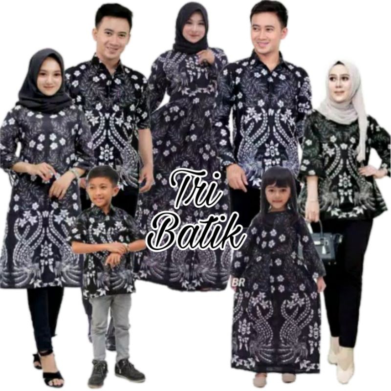 Flash Sale Batik Couple Keluarga Sania Ruffle Ori Ndoro Jowi Dnt Cendrawasih Abu gBjY8Nzikrn3d3