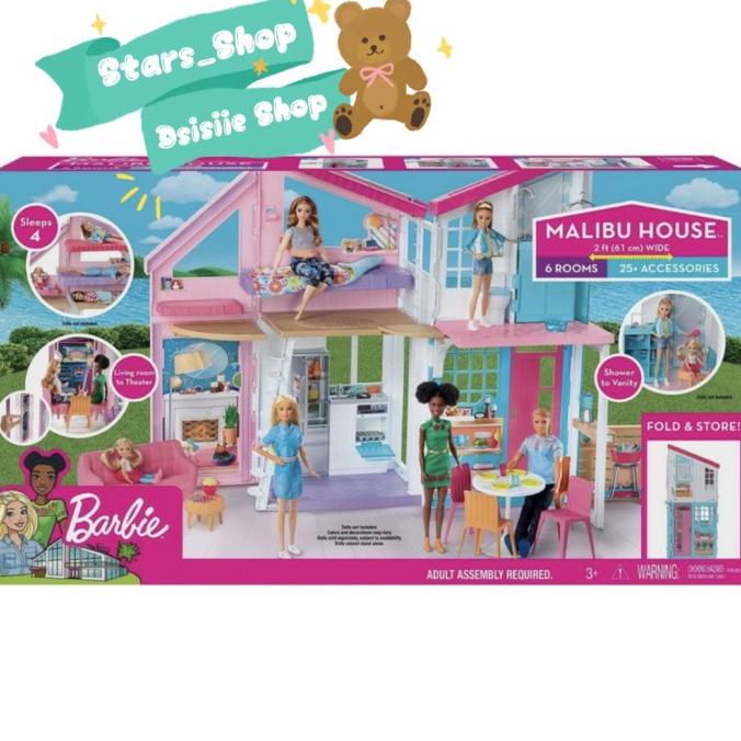 SALE Barbie Malibu Doll House Original Mattel / Mainan Rumah Barbie