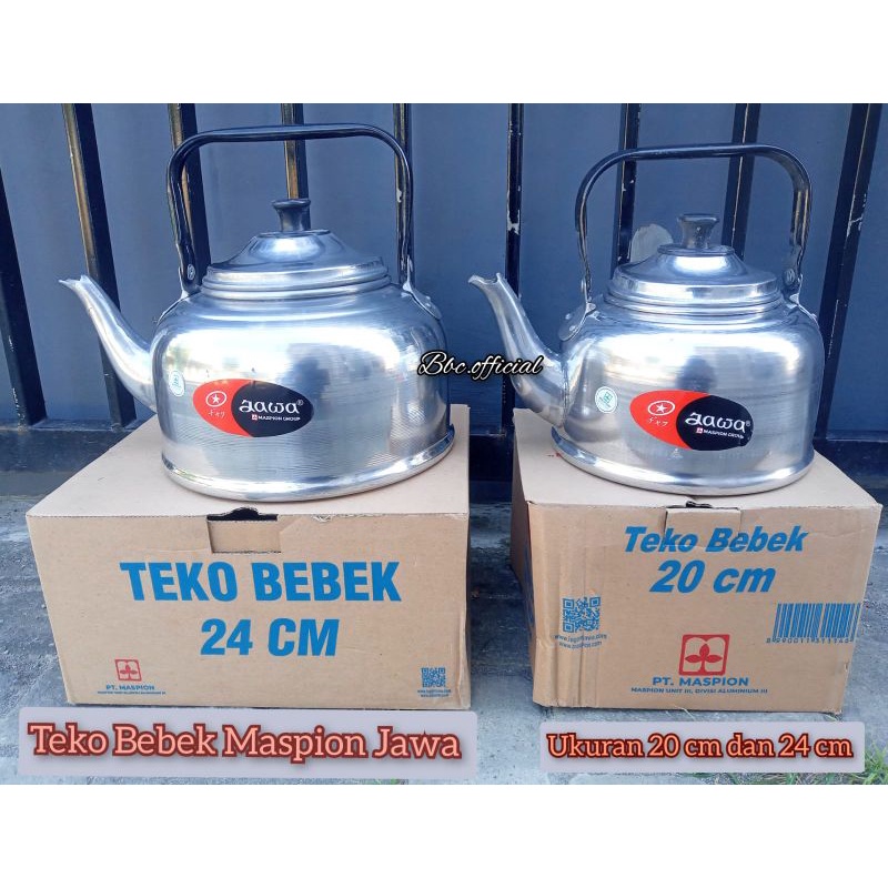 Jual Teko Bebek Maspion Jawa 20 Cm Shopee Indonesia 6296