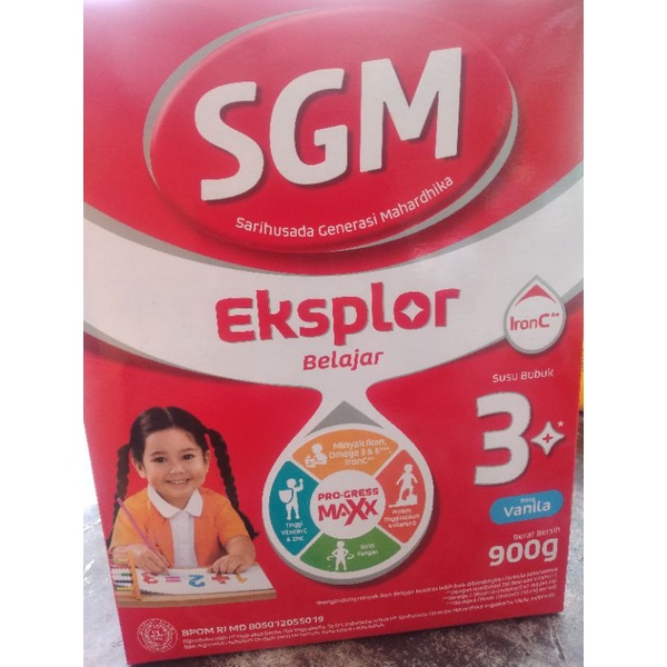 Susu SGM 3 Plus 900gr Vanilla Murah Original