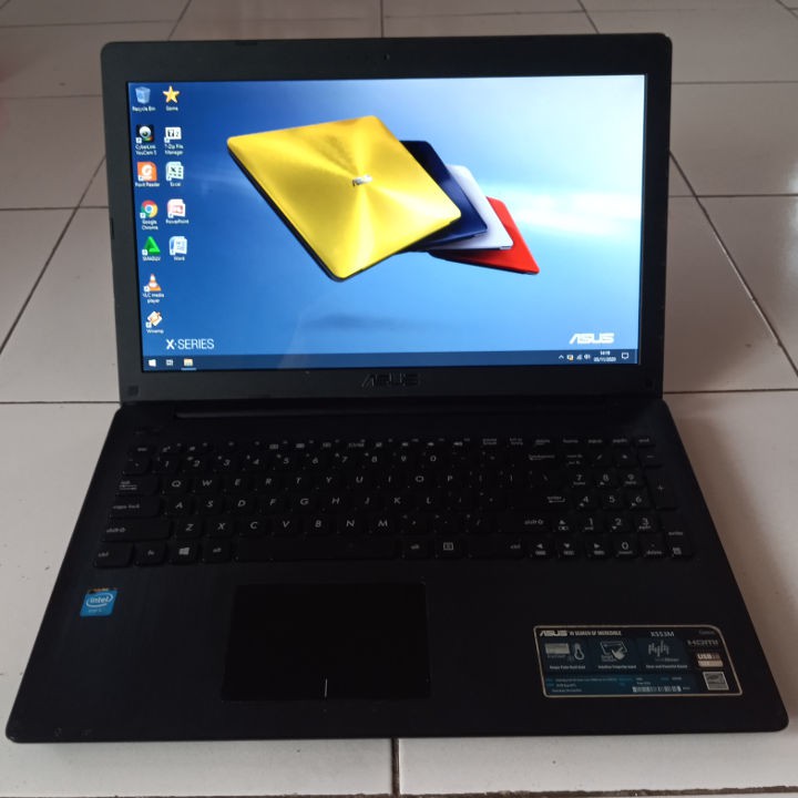 Asus X553M Hitam Laptop Second Bekas Murah HDD 500GB RAM 2GB Layar 15,6 inch Intel Celeron N2840