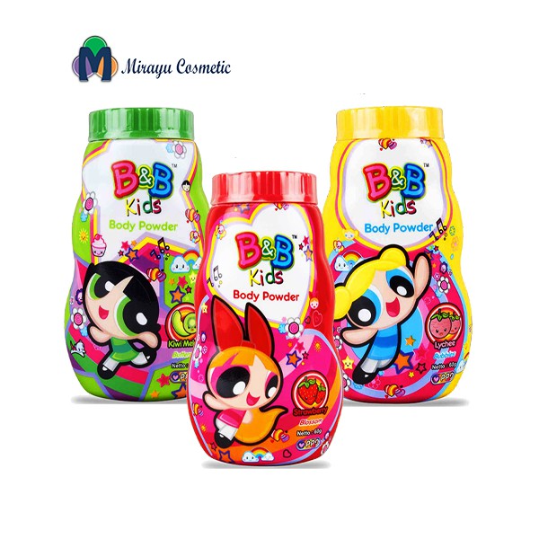 Jual B&B Kids Body Powder 60 Gr Bedak Anak | Shopee Indonesia