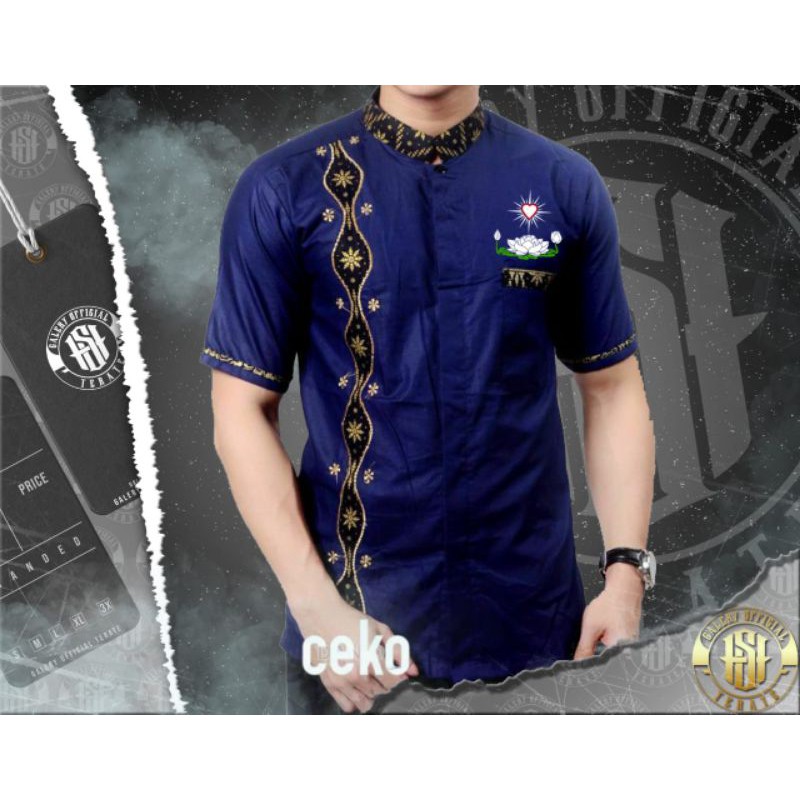 BATIK LENGAN PENDEK PSHT KEREN