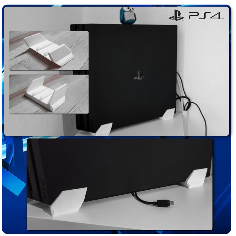 Vertical STAND PS4 PRO | Dudukan Meja Berdiri PS4 PRO STAND