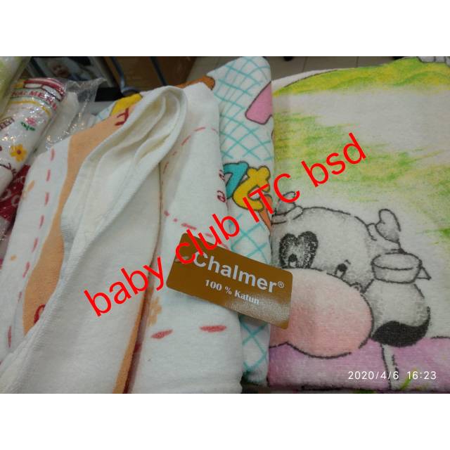 Handuk Mandi Baby Katun Motif