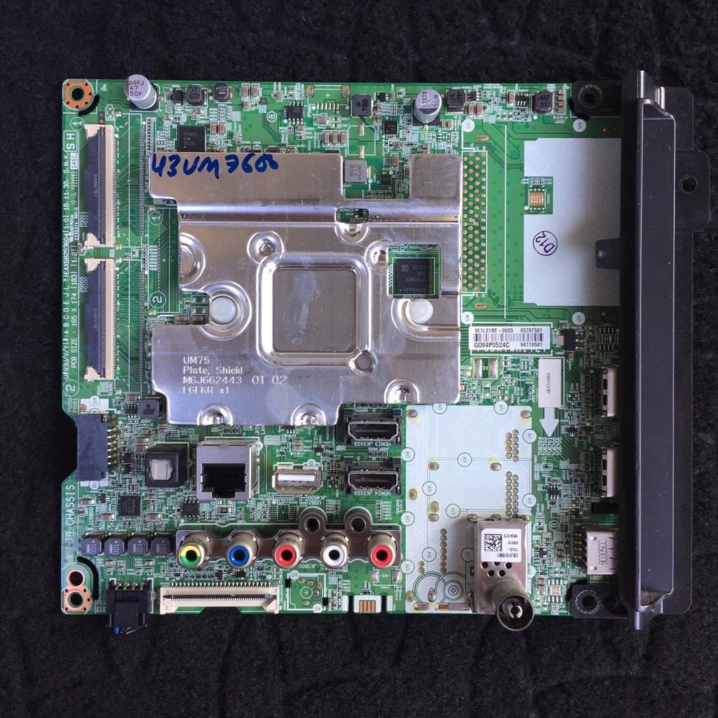 MB - MAINBOARD - MESIN TV LG 43UM7300 - 43 UM 7300 - 43 UM - 43UM - 43