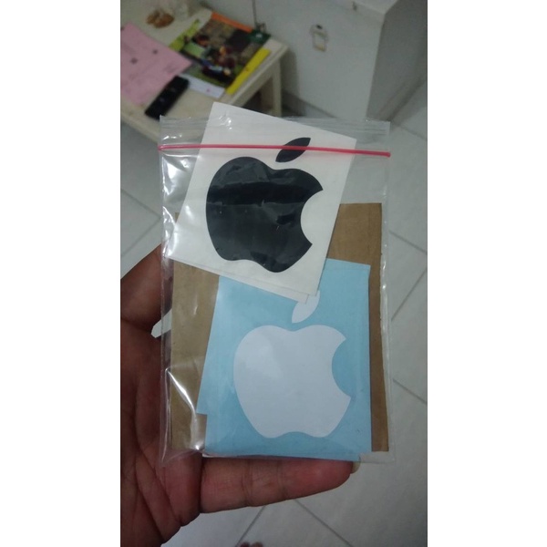 Cutting Sticker Apple Logo 4 Cm