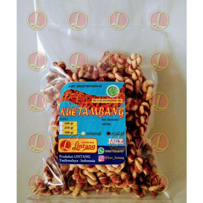 

Kue Tambang Rasa Coklat 250 g