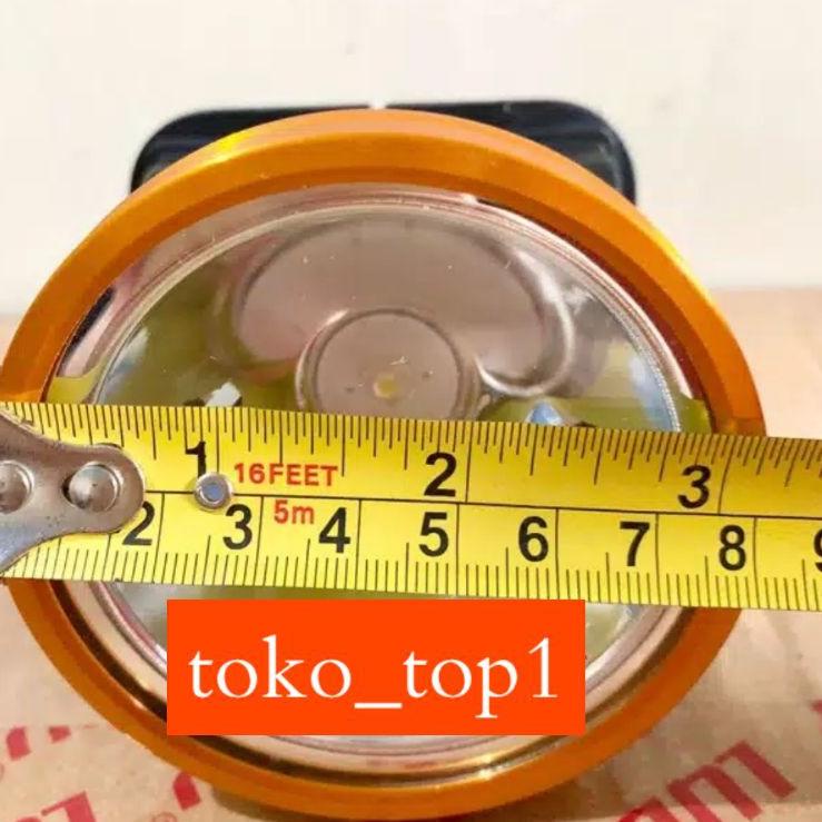 THB.01Jl22ν - Senter Kepala LED 35w 618 EMICO/ super terang/HEAD LAMP 35W E-618 EMICO (WATER PROOF) 