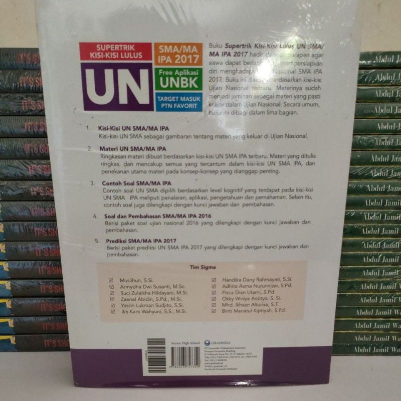 Buku Original - Buku Supertrik Kisi-Kisi Lulus UN SMA/MA IPA 2017-1