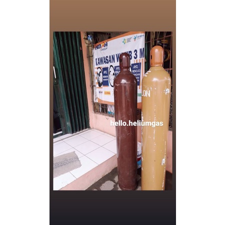 TERMURAH FREE ONGKIR Refill Tabung Helium 99,99% Bersertifikat ukuran 6m3 untuk Balon Pesta Dijamin 