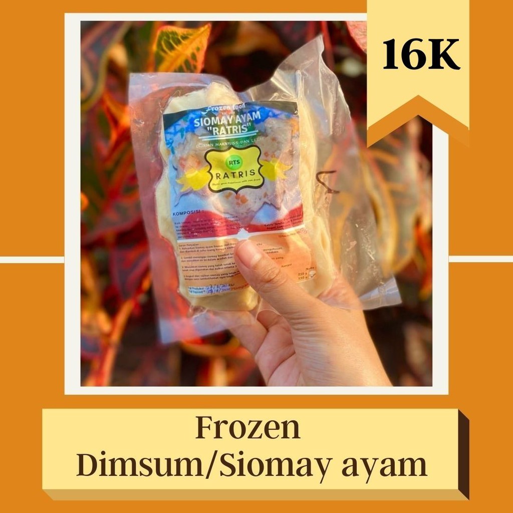 

FROZEN SIOMAY DIMSUM AYAM (+FREE SAUS SAMBAL)