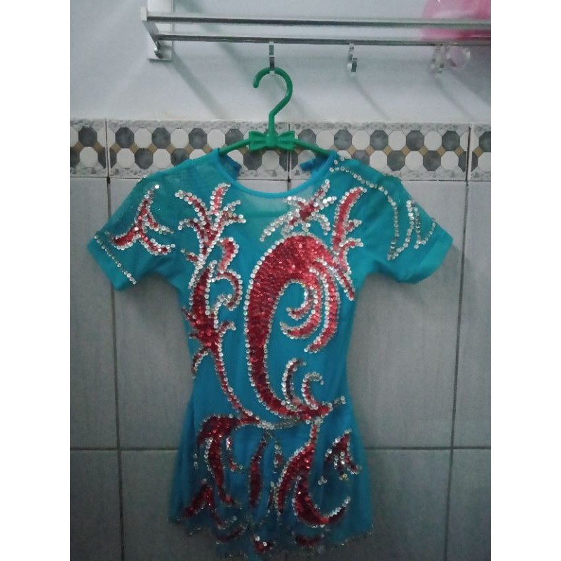 baju senam atlet ritmik senam lantai gymnastic