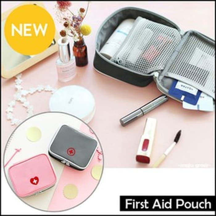 Dompet / Tas Perlengkapan Medis - Mini Kit First Aid Pouch KOREA