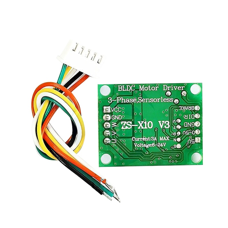 Btsg DC6-20V Tiga Fase Untuk DC Brushless &amp; Hallless Drive BLDC Speed Control Board M