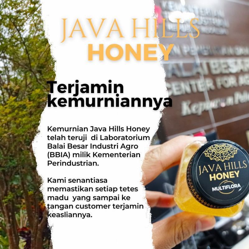 GRATIS SENDOK KAYU / MADU MULTIFLORA / MADU JAVAHILLS || Madu Multiflora  javahills