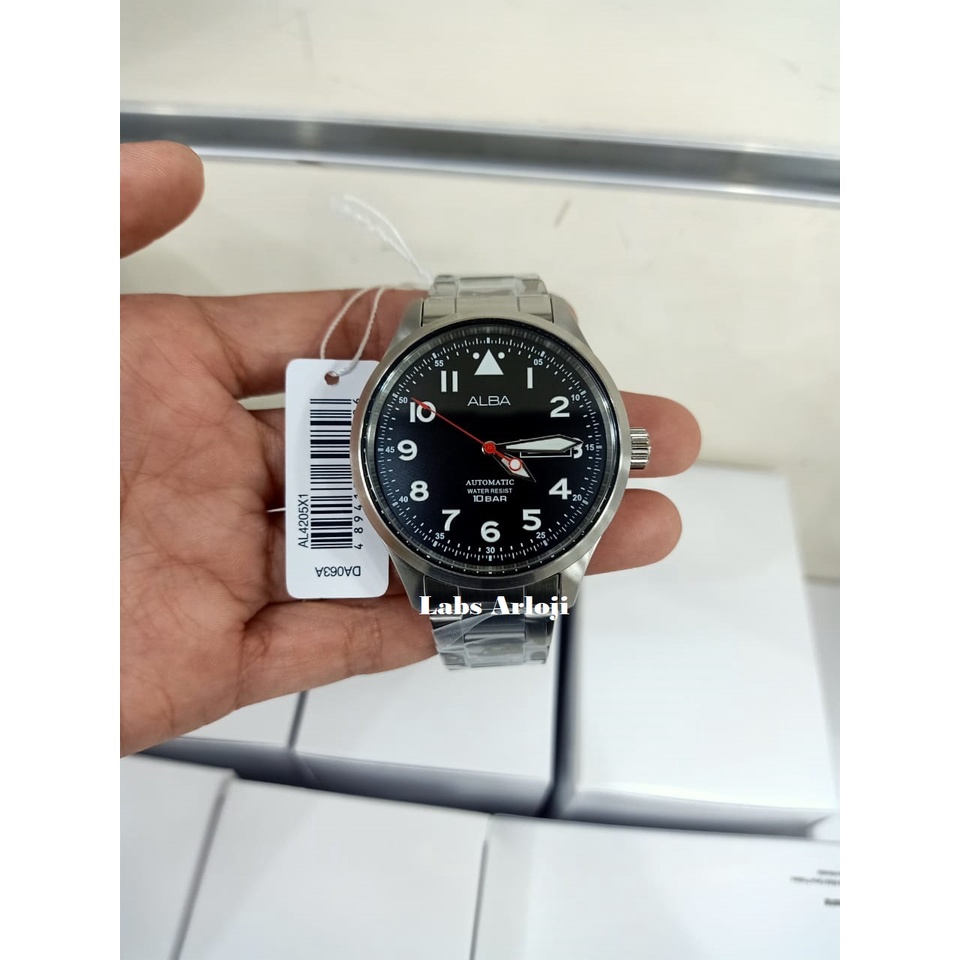 Jam Tangan Pria Alba AL4205 AL4205X1 AUTOMATIC Original & Garansi