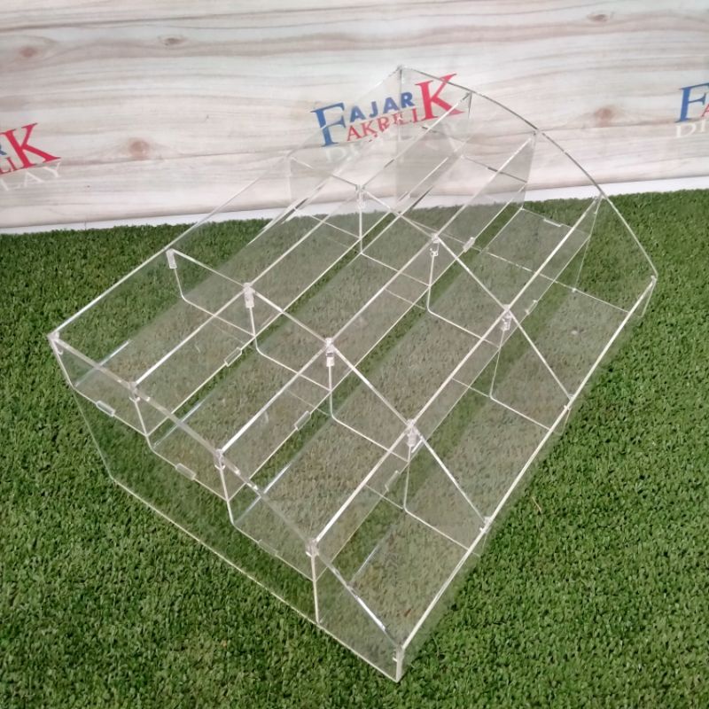 akrilik tempat bumbu  4susun