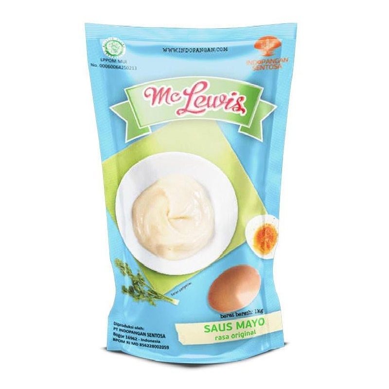 

mayonaise mc lewis mclewis original pouch 1000 1 kg