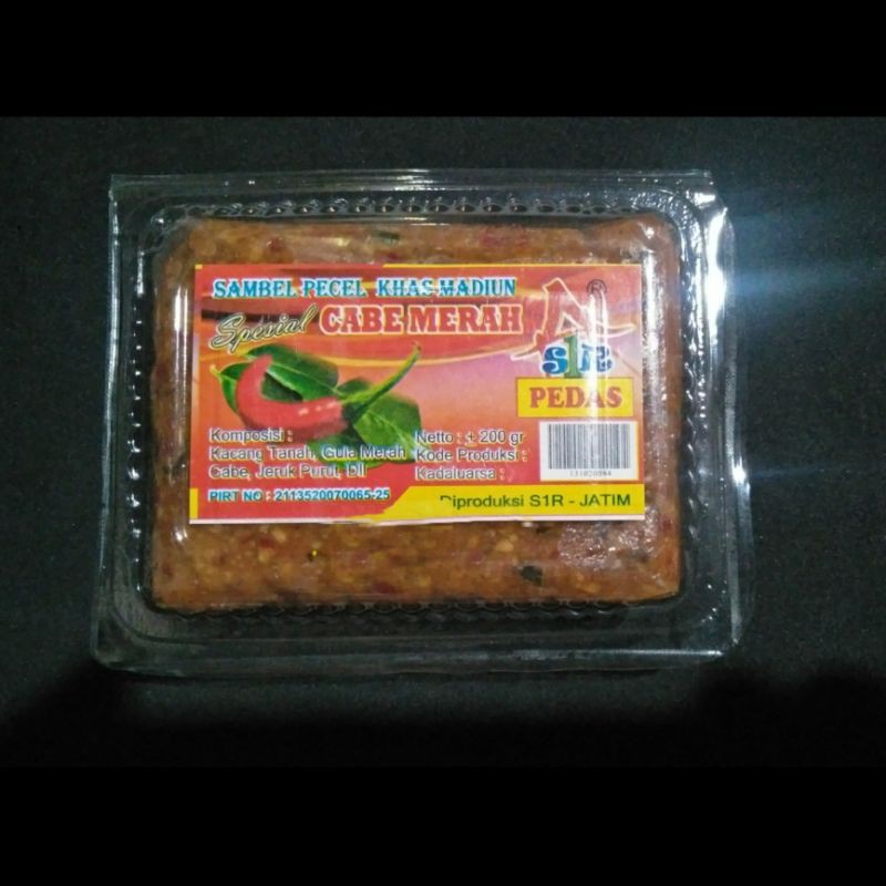 

Sambel Pecel Asli Madiun 250 gr