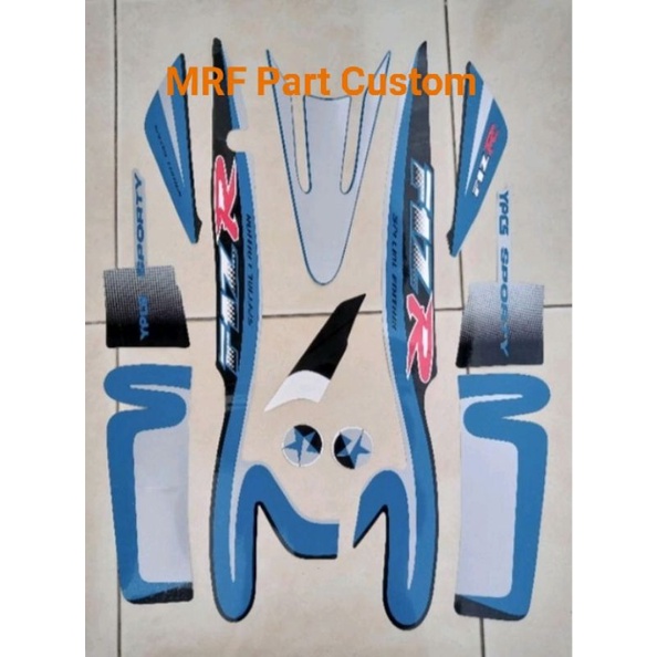 Stripping Sticker FIZ R Fiz R Caltex Biru Terlaris & Termurah