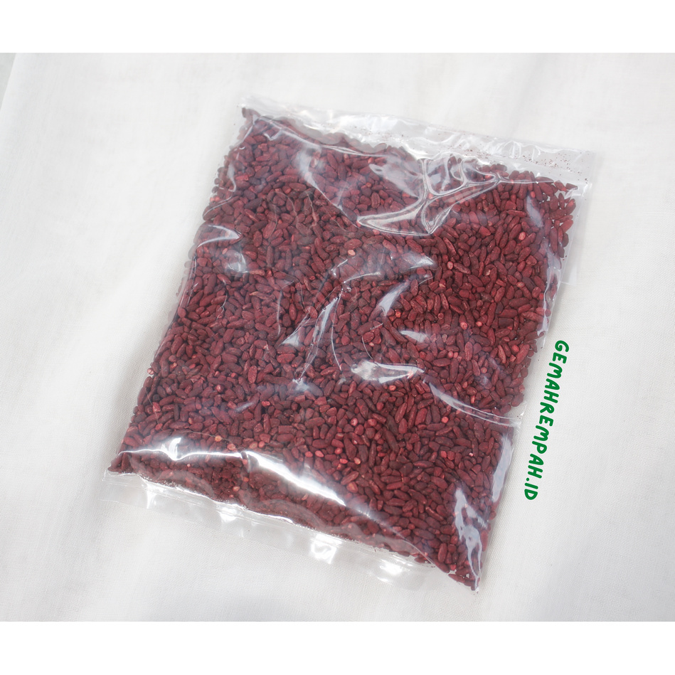 

Angkak merah beras / Red yeast rice / Obat herbal DBD 100gr