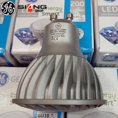 GE Bohlam LED GU10 200 lumens 4,5W + Frame