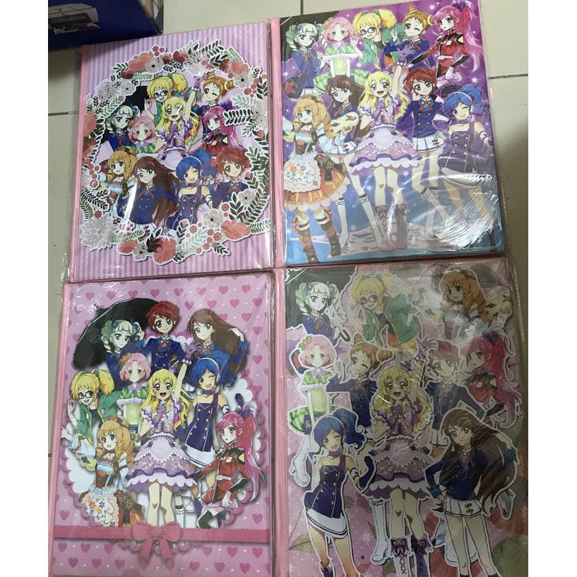 Khusus Promo Album Aikatsu Besar U002F Binder Kartu Aikatsu Ukuran Besar
