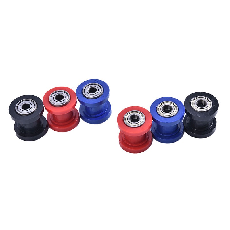 {LUCKID}1pcs 8mm 10mm Chain Roller Slider Tensioner Wheel Guide Pit Dirt Mini Bike Moto