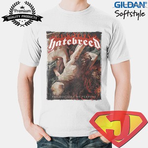 Kaos Band Hardcore Pria /  Original Gildan - Hatebreed