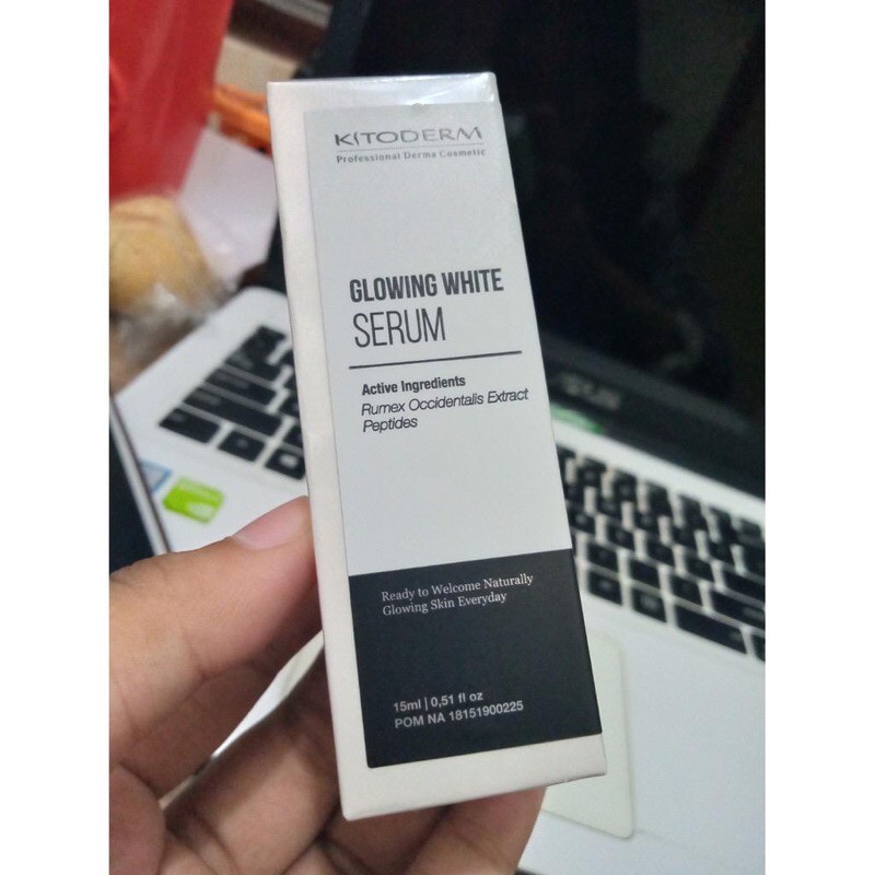 kitoderm Glowing white serum