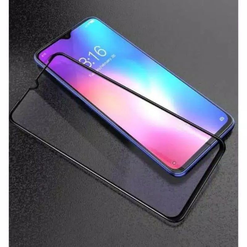 Tempered Glass Oppo F9 Full Cover Premium Glass  Quality