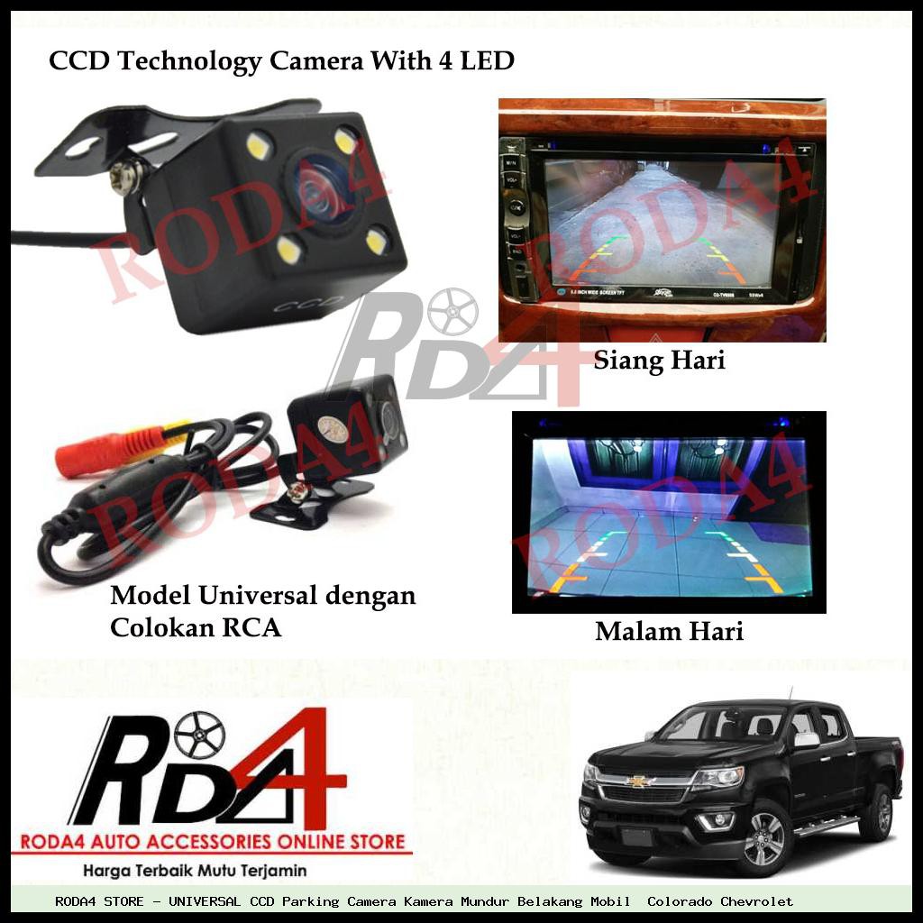 UNIVERSAL CCD Parking Camera Kamera Mundur Belakang Mobil  Colorado Chevrolet