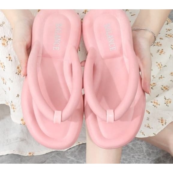 sandal jepit karet jelly balance premium import 2024 (36-41)