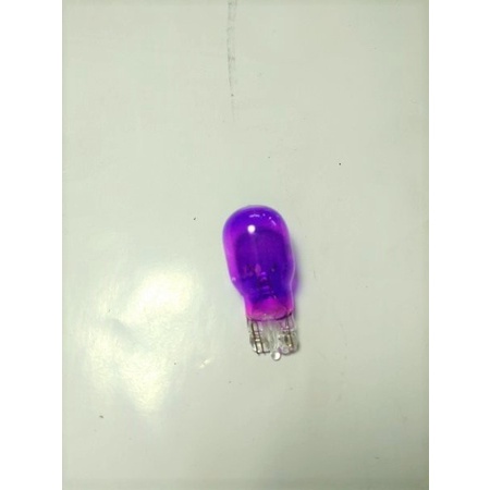 MOTOR-LAMPU- BOHLAM LAMPU SENJA SEN T10 BIRU NYALA PUTIH -LAMPU-MOTOR.