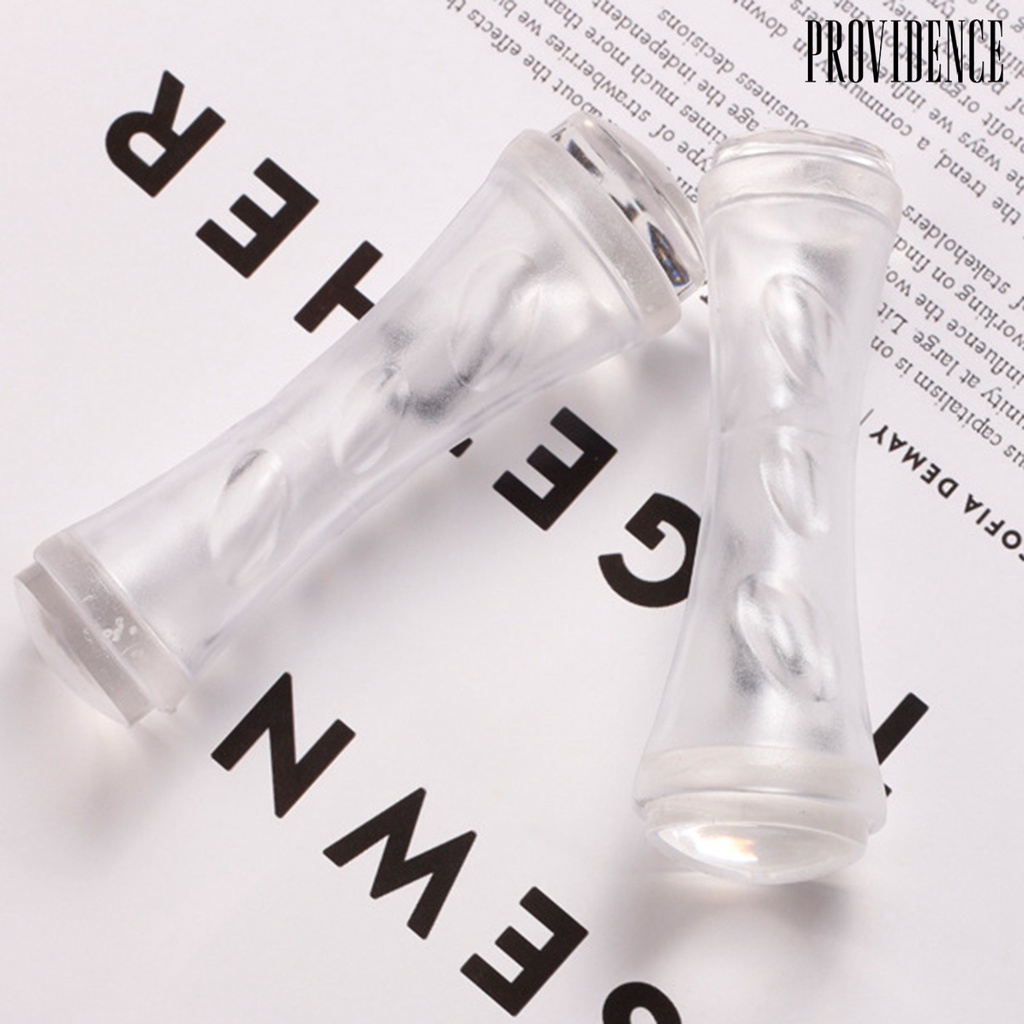 Providence Double Head Nail Stamp Scraper High Elasticity with Scraper Silicone Seal Nail Stamping Printing Tips Tool for Manicure
